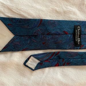Christian Dior silk tie
